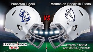 Princeton Tigers vs MonmouthRoseville Titans [upl. by Aiuqcaj842]