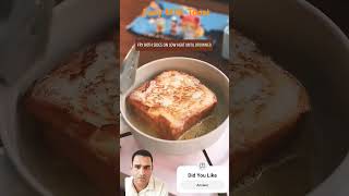 EASY MILK TOAST BREAKFAST diet food breadrecipe [upl. by Aiekahs]