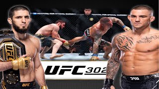 UFC 302 Islam Makhachev vs Dustin Poirier Highlights [upl. by Eads609]