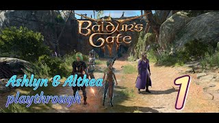 Baldurs Gate 3 E1The Story of Althea Begins [upl. by Euginom610]