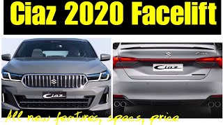 Ciaz facelift 2020  New Maruti Suzuki Ciaz 2020  Maruti Suzuki Ciaz Facelift 2020 [upl. by Perretta231]