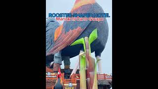 ROOSTERSHAPED HOTEL IN TALISAY NEGROS OCCIDENTAL [upl. by Euqilegna892]