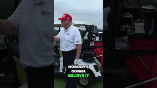 Unbelievable Golf Moments Breaking 50 Bryson DeChambeau vs Trump golf fyp [upl. by Brynn]