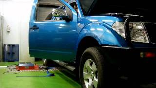 2009 Nissan D40 Navara 25L Diesel Smart Dyno Run [upl. by Critchfield384]