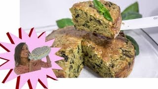 Torta Salata con Pesto alla Genovese e Melanzane  Le Ricette di Alice [upl. by Nilsoj]