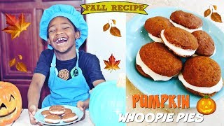 PUMPKIN WHOOPIE PIES  Vegan amp Allergy Friendly [upl. by Amando]