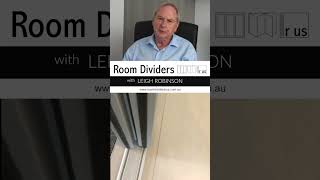 Room Divider  Bottom Roller System [upl. by Lissa856]