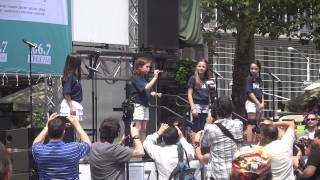 Matilda performs at Broadway in Bryant Park [upl. by Laufer930]