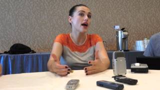 Comic Con News Katie McGrath discusses Merlin Season 5 amp Morgana [upl. by Marra]