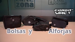 Alforjas y bolsas de transporte y viaje para bicicletas Sahoo [upl. by Cud]