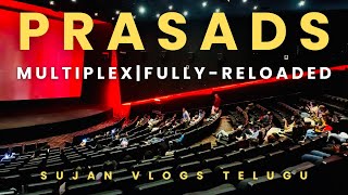 Prasads Multiplex Fully Reloaded  Hyderabad  Vlog  4K Dolby Atmos pcx prasads ssrajamouli [upl. by Ahsiloc]