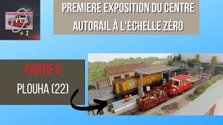 1ère exposition du centre autorail à léchelle zéro réseau modulaire linéaire [upl. by Adilen280]