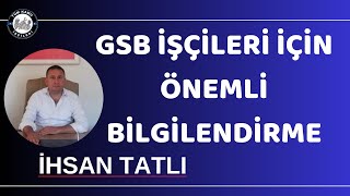 İHSAN TATLI BAŞKAN İŞÇİLERE ÖENMLİ BİLGİLENDİRME YAPTI4d işçi kadrosu son dakika [upl. by Tristas]