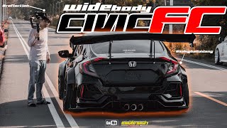 Honda Civic FC wide body custom by kengbenzdang [upl. by Kire]