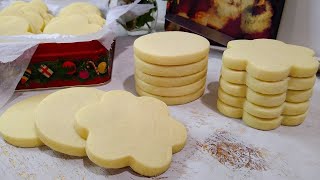 Easy Cut Out Sugar Cookies  Just 5 INGREDIENTS  No Spread Sugar Cookie Recipe [upl. by Forrester]