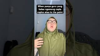 GURU KALIAN ADA YANG KAYAK GINI JUGA NGGAK SIH BIKIN SAKIT HATI AJA😭 shorts shortsvideo [upl. by Akimit]