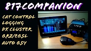 Yaesu FT817 CAT Control Ham Radio Remote Control on Android [upl. by Pavlov292]