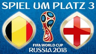 Fussball WM 2018 · Spiel um Platz 3 · Belgien  England · 14072018 · Lets Play Fifa 18 WM PS4 63 [upl. by Gross409]