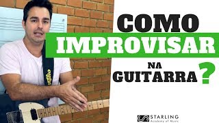 Os 3 pilares da improvisação aula prática [upl. by Hpsoj502]