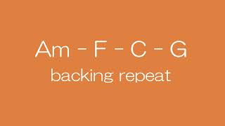 AmFCG backing track repeatslow keyAm [upl. by Negah]