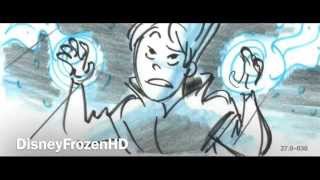 Disney Frozen  Deleted Scene quotEvil Elsaquot [upl. by Ivek159]