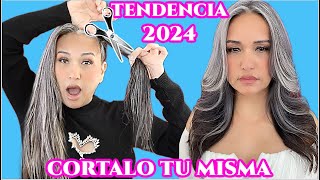 CORTA TU CABELLO FACIL Y RAPIDO  CORTE QUE NUNCA PASA DE MODA [upl. by Aynas]