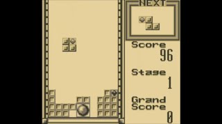 Tetris Blast Nintendo Gameboy gameplay [upl. by Latsyrcal784]