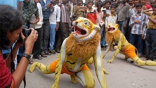 Potharaju dance at mahakali god [upl. by Aneerehs]