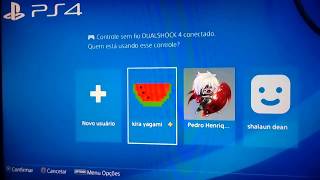 Como adicionar uma conta usuário no PS4 muito fácil [upl. by Eineg232]