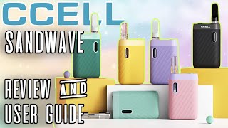 CCELL Sandwave Review  Small Light Feature Packed Battery  GWNVC’s Reviews [upl. by Scholem]