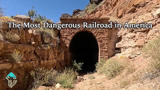 Exploring an Abandoned Railroad and the Johnson Canyon Tunnel [upl. by Lainahtan684]