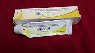 kojivit ultra gel cream review sabse safe skin lightening cream [upl. by Amian]