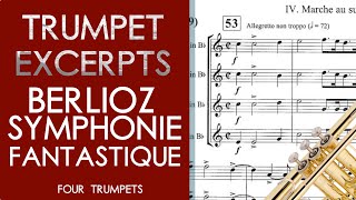 Berlioz  Symphonie Fantastique  Trumpet Excerpts [upl. by Bonnie]