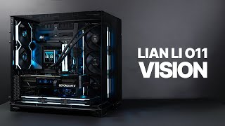 Lian Li O11 VISION PC Build  Galahad II LCD  UNI FAN P28  14700K  Z790 AORUS ELITE X [upl. by Nnyltiac]