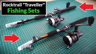 Rocktrail quotTravellerquot Rod amp Reel Fishing Sets from Lidl  First Impressions [upl. by Okiam]