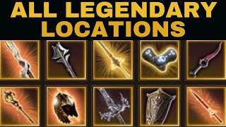 Baldurs Gate 3 All Legendary Equipment Locations [upl. by Witkin]