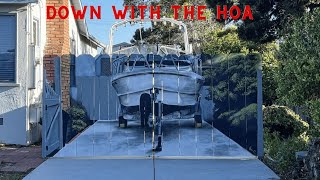 Home Owner Told By HOA To Build A Fence To Hide His Boat After Complaints getback petty funny [upl. by Chery]