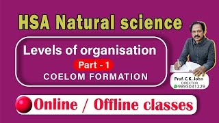 9895031229  HSA NATURAL SCIENCE  COELOM or BODY CAVITY [upl. by Endor]