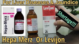 Levijon Syrup  Hepa Merz Alternate  Indications  Contraindications  Uses Side Effect  sami [upl. by Eneloj622]