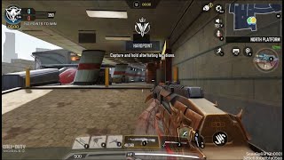 Successful Hardpoint  Express using ASM10 Scabbard codmobile [upl. by Aihseyn]