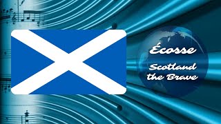 Hymne  Écosse Scotland the Brave [upl. by Ivzt]