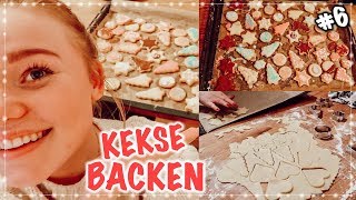 Weihnachtskekse backen und dekorieren VLOGMAS 6 I Meggyxoxo [upl. by Ferdinana]