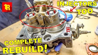 Complete Detailed GM TBI Injection System Rebuild With Brand New Injectors ALL ACDELCO PARTS [upl. by Anib]