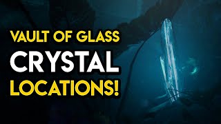 Destiny 2  ALL 12 VAULT OF GLASS CRYSTAL LOCATIONS [upl. by Kassab]