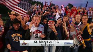 St Marys vs Ottawa Glandorf Football [upl. by Morton]