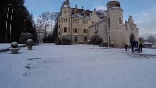 STREET VIEW Die Seeburg in Kreuzlingen im Winter in SWITZERLAND [upl. by Assirec]