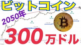 ビットコイン2050年300万ドル（約4億5880万円）まで上昇の可能性！？2025年1月までに「10万ドルに到達する」 [upl. by Enilrek]