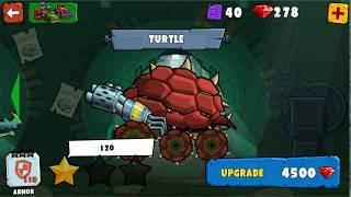 Car Eats Car 3  Unlock TURTLE new location quotcanalizationquot  Хищные Машины [upl. by Reerg]