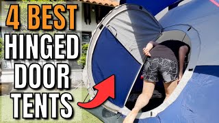 I Bought amp Tested the 4 BEST Hinged Door Tents [upl. by Lamond]