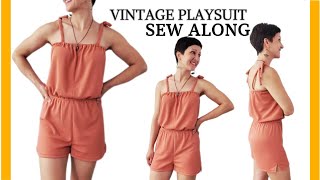 StepbyStep Guide Making a Retro Playsuit in 90 Minutes [upl. by Nauqet]